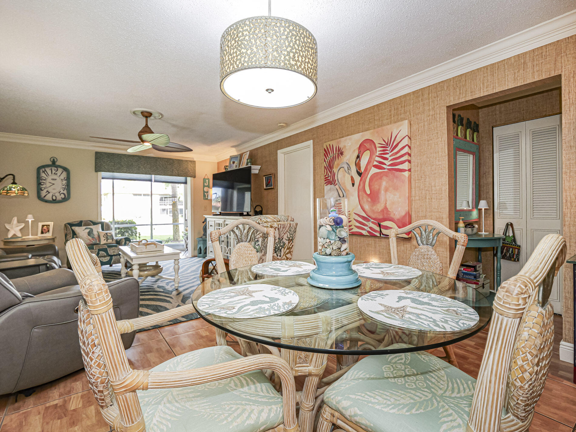 1987 Southwest Palm City Road, Unit BLDG 45 D Stuart, FL 34994 - Photo 14 of 49 a view of a dining room with furniture