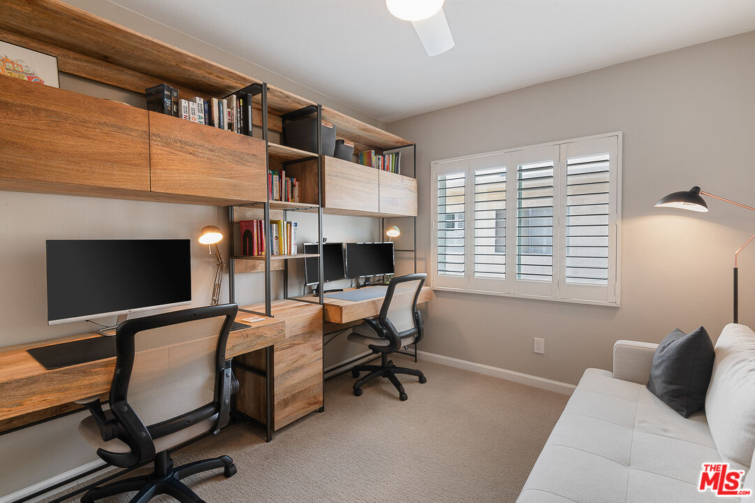13214 Fiji Way, Unit P Marina del Rey, CA 90292 - Photo 30 of 41 a workspace with a couch and a window