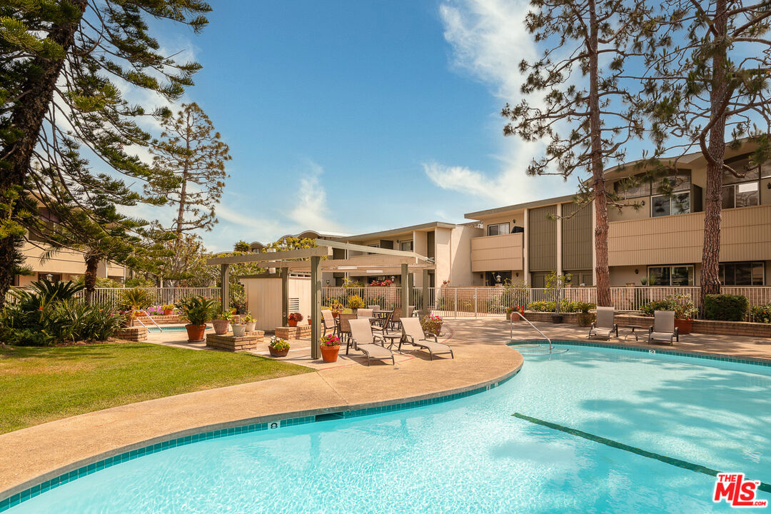 13214 Fiji Way, Unit P Marina del Rey, CA 90292 - Photo 35 of 41 a view of a building with yard and trees
