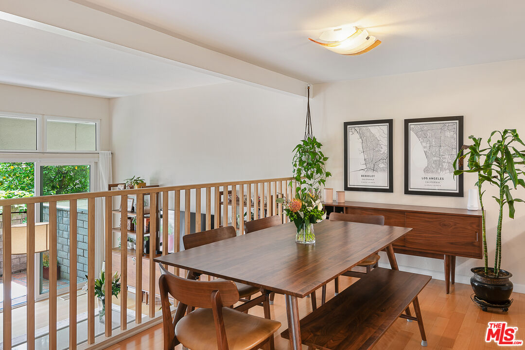 13214 Fiji Way, Unit P Marina del Rey, CA 90292 - Photo 9 of 41 a view of a dining room with furniture window and wooden floor
