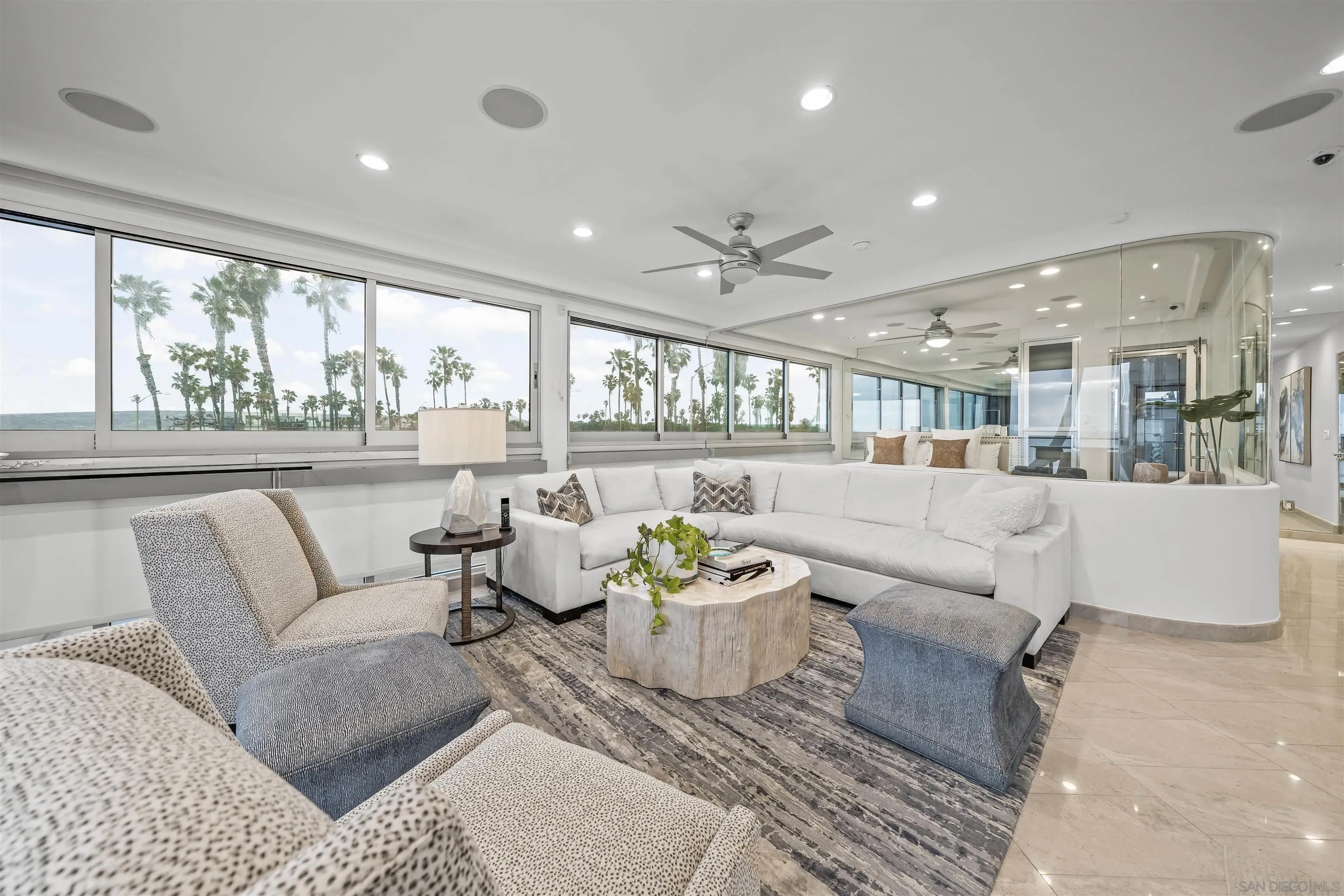 2999 Ocean Front Walk, Unit 2 San Diego, CA 92109 - Photo 6 of 25 a living room with furniture and a large window