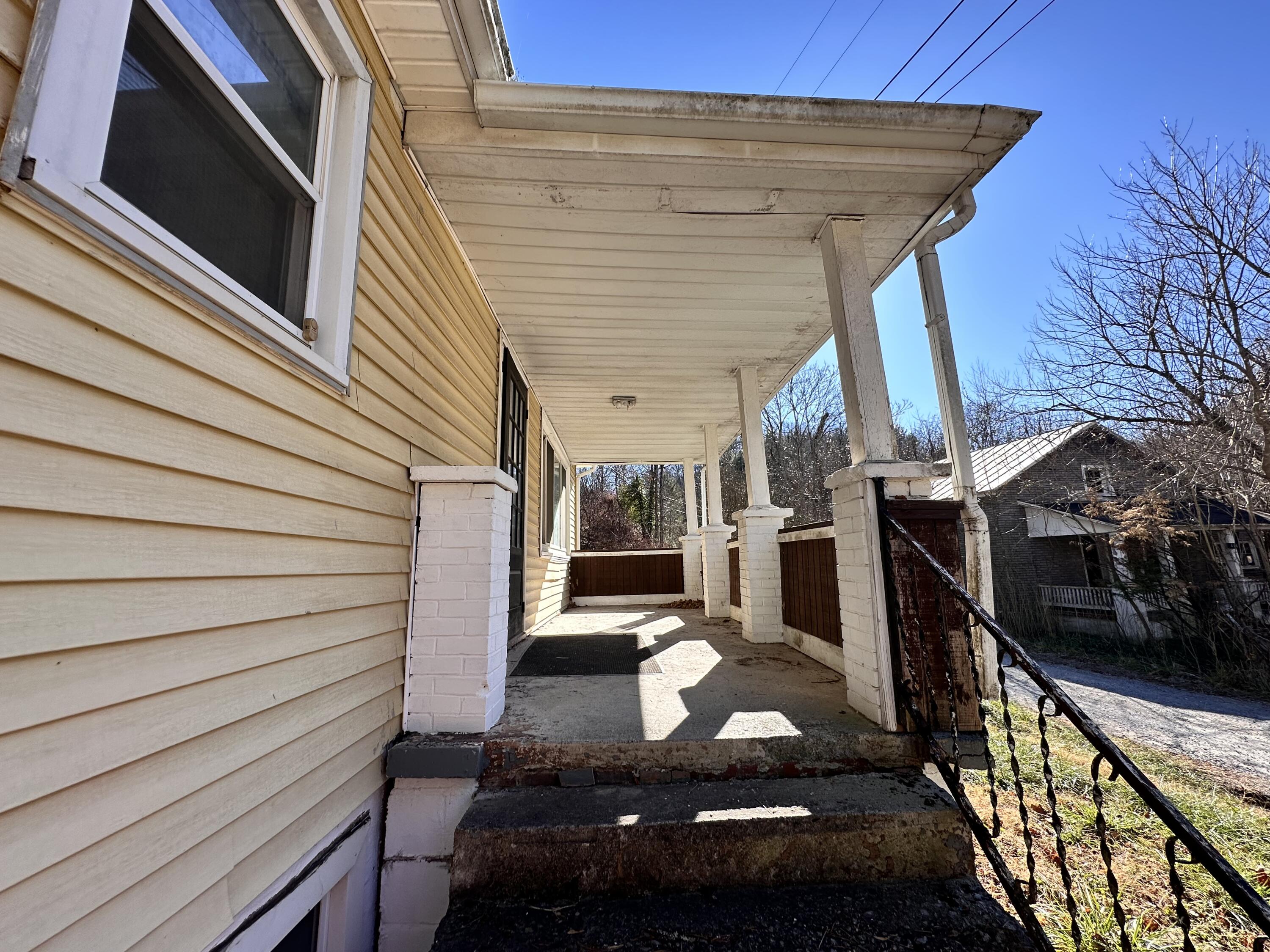 204 Ambrose Road Elliston, VA 24087 - Photo 3 of 19 a view of a porch