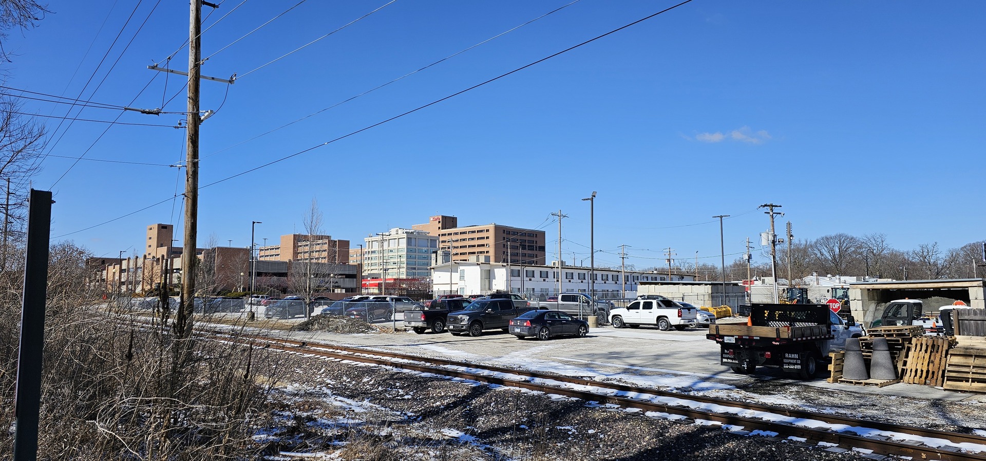 402 West Griggs Street Urbana, IL 61801 - Photo 2 of 4 a view of a city with tall buildings
