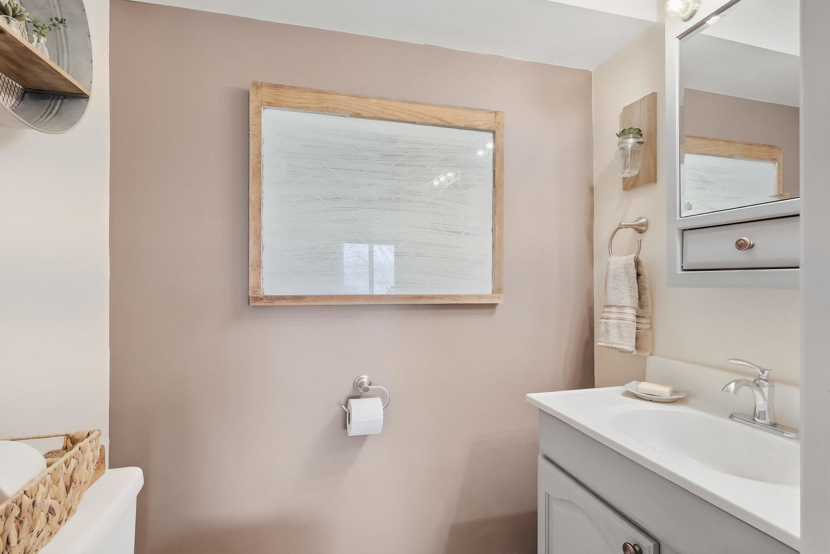 14004 252nd Street West Illinois City, IL 61259 - Photo 36 of 49 a bathroom with a sink and a mirror