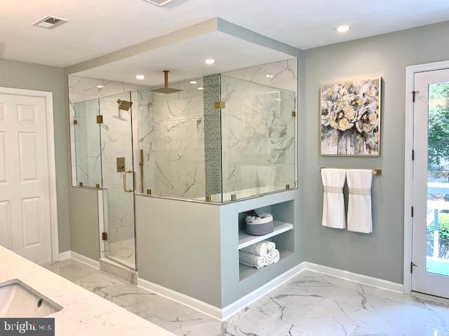 557 Osprey Point Road Crownsville, MD 21032 - Photo 42 of 91 Custom Shower Glass Enclosure Recently Installed