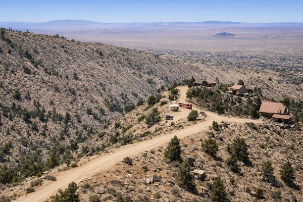 view of city and mountain
