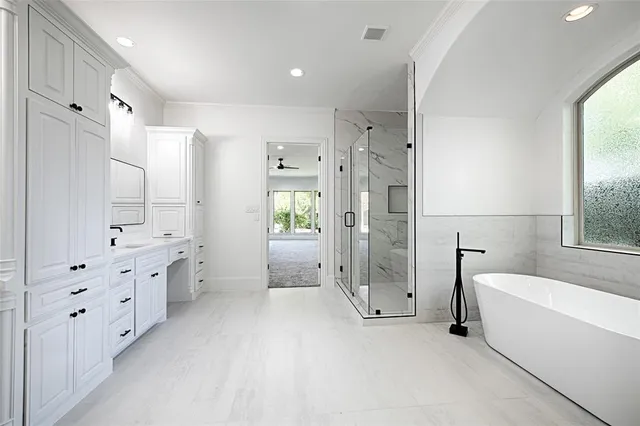 a view of closet area