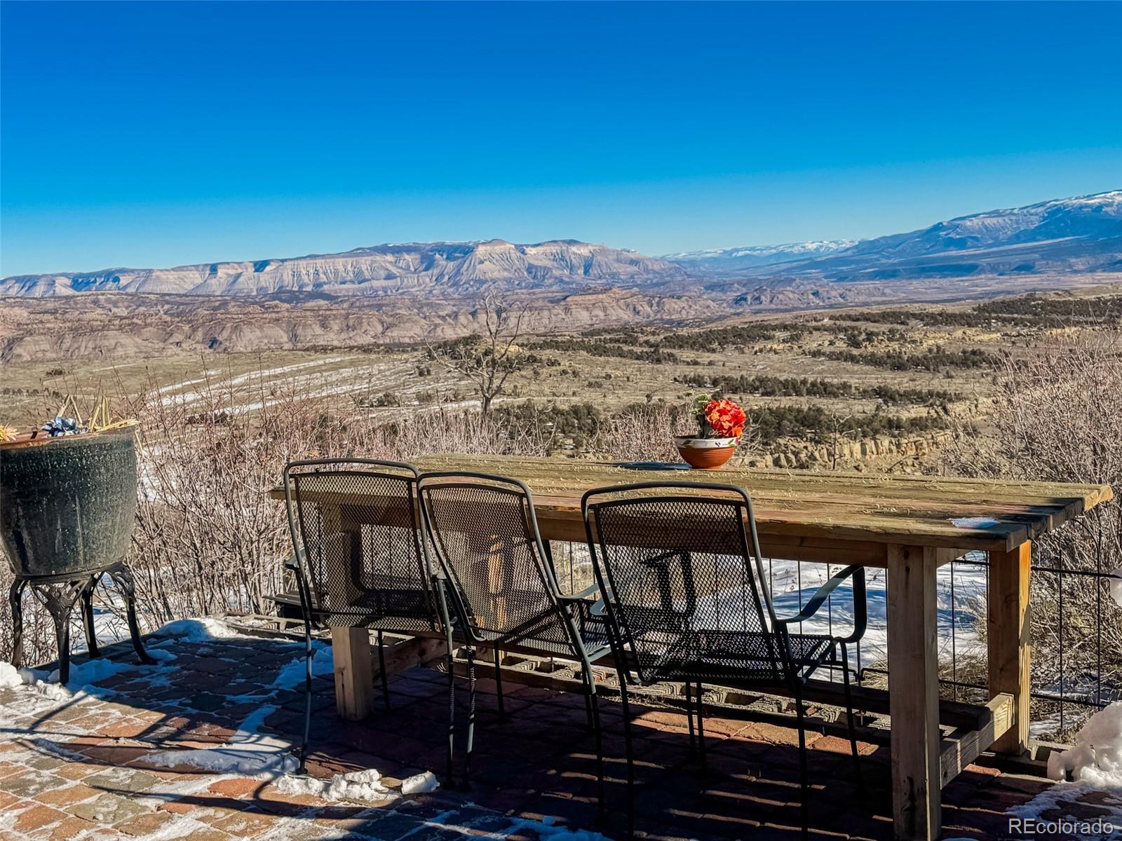 1725 35 1/10 Road De Beque, CO 81630 - Photo 32 of 36 a view of terrace with seating area