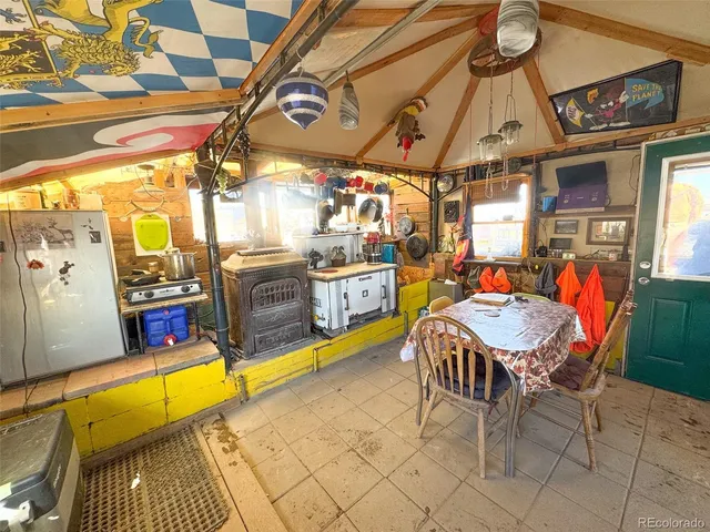 a view of outdoor seating