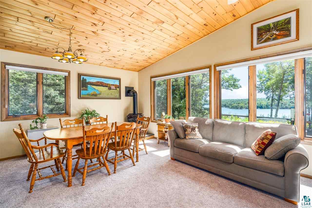 5483 Fish Lake Dam Road Duluth, MN 55803 - Photo 5 of 39 Living Room/Dining Room