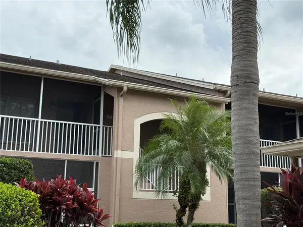 a view of a balcony