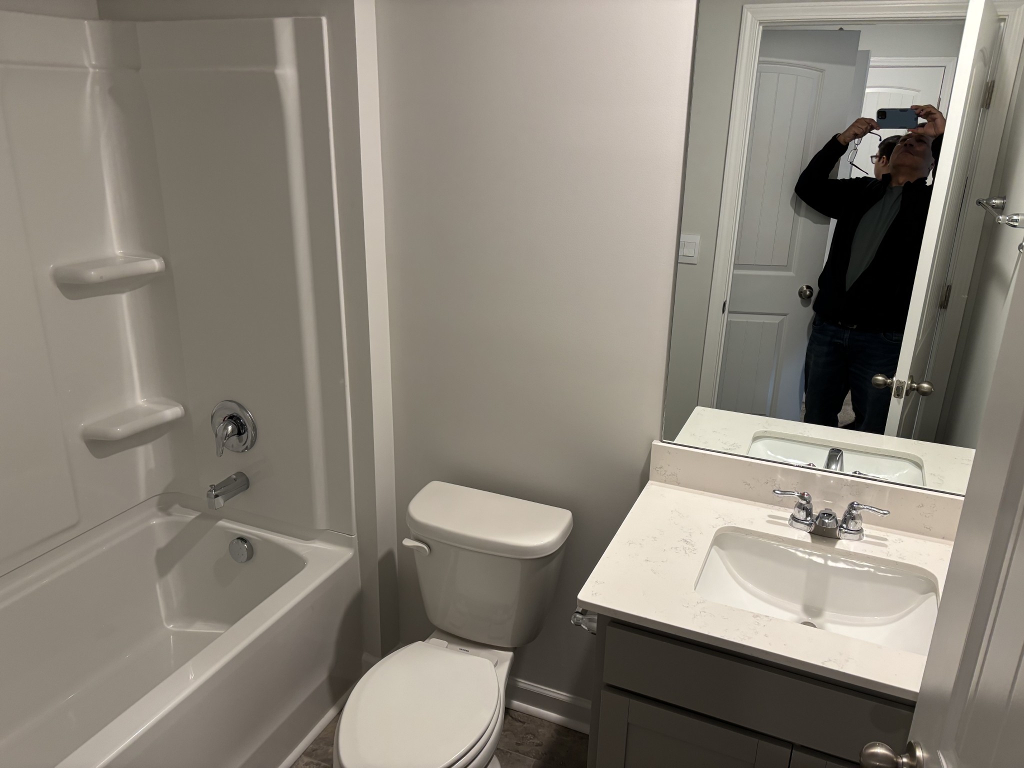 266 Redhead Lane Lebanon, TN 37090 - Photo 12 of 18 a bathroom with a sink a toilet and shower