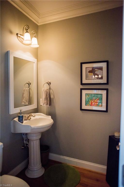 1743 Diercrest Street Oak Ridge, NC 27310 - Photo 14 of 30 Powder room.