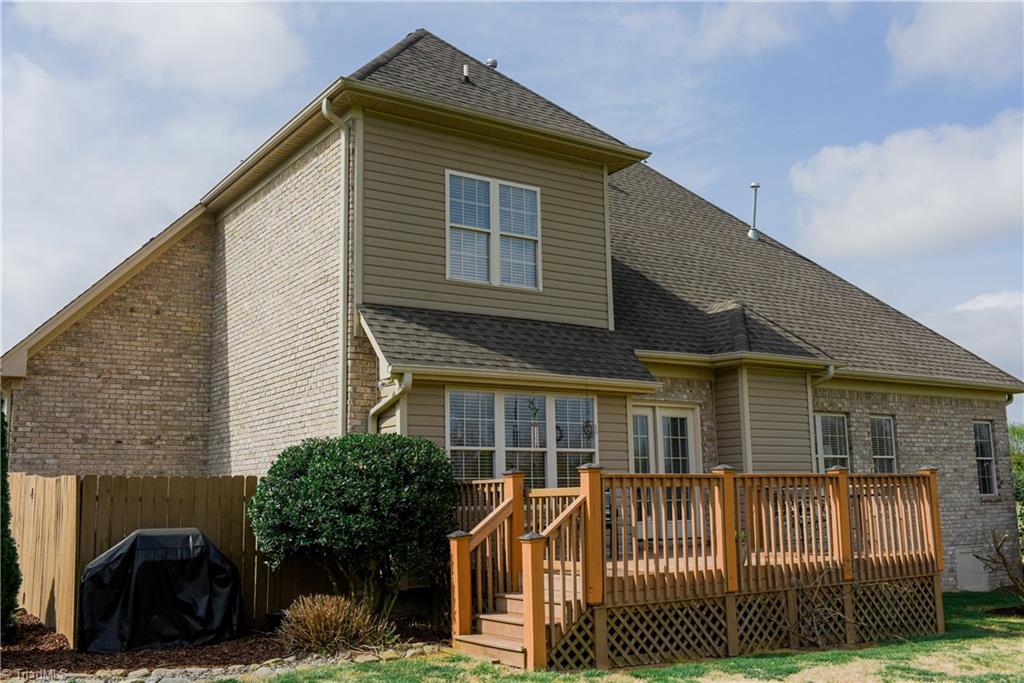 1743 Diercrest Street Oak Ridge, NC 27310 - Photo 29 of 30 Great deck for cooking out.