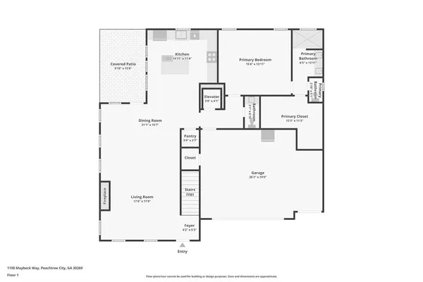 $759,900 | 1100 Maybeck Way, Peachtree City, GA 30269
