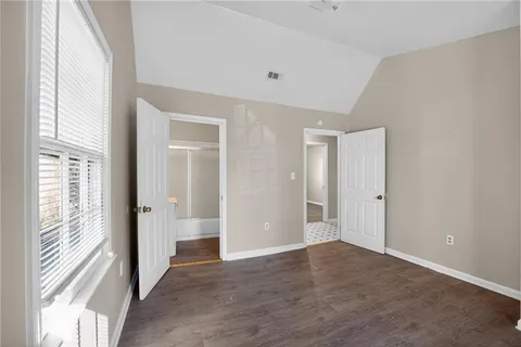 a view of livingroom with hardwood floor