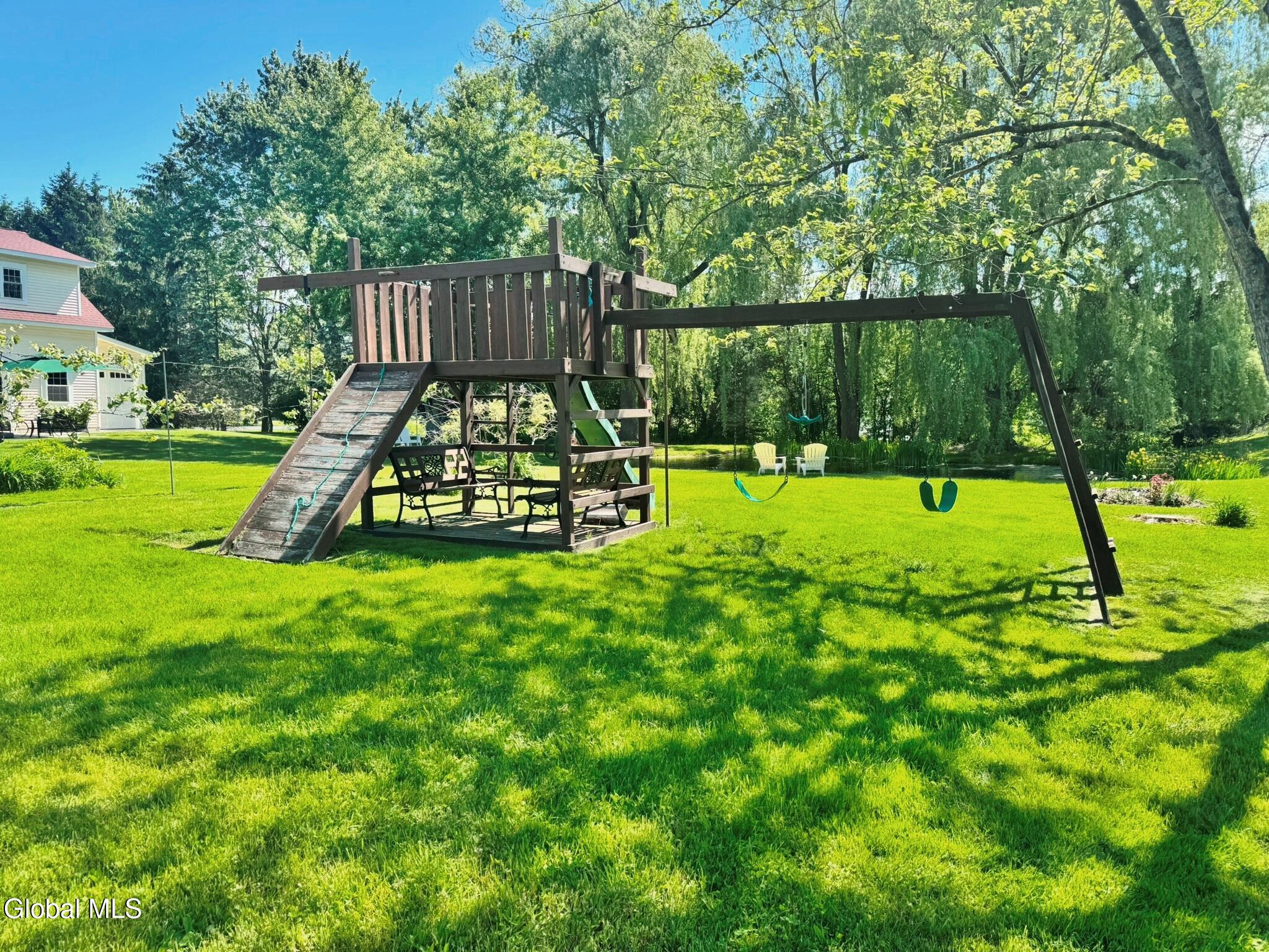 944 Stony Point Road Schodack, NY 12033 - Photo 27 of 99 Wood Playset