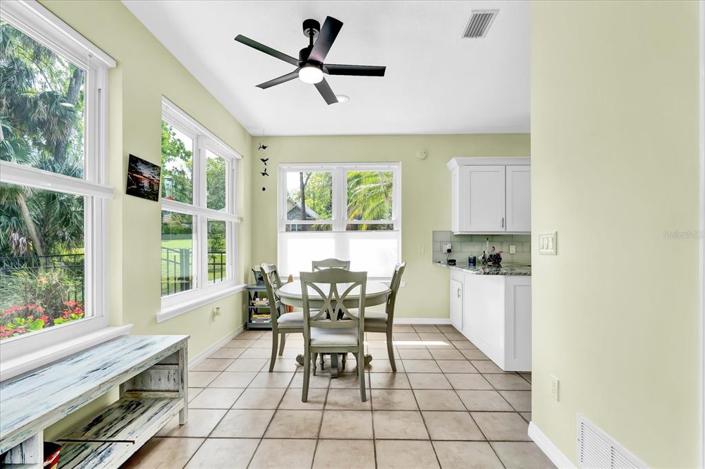 2 Bulow's Landing Flagler Beach, FL 32136 - Photo 14 of 42 a view of a dining room with furniture window and outside view