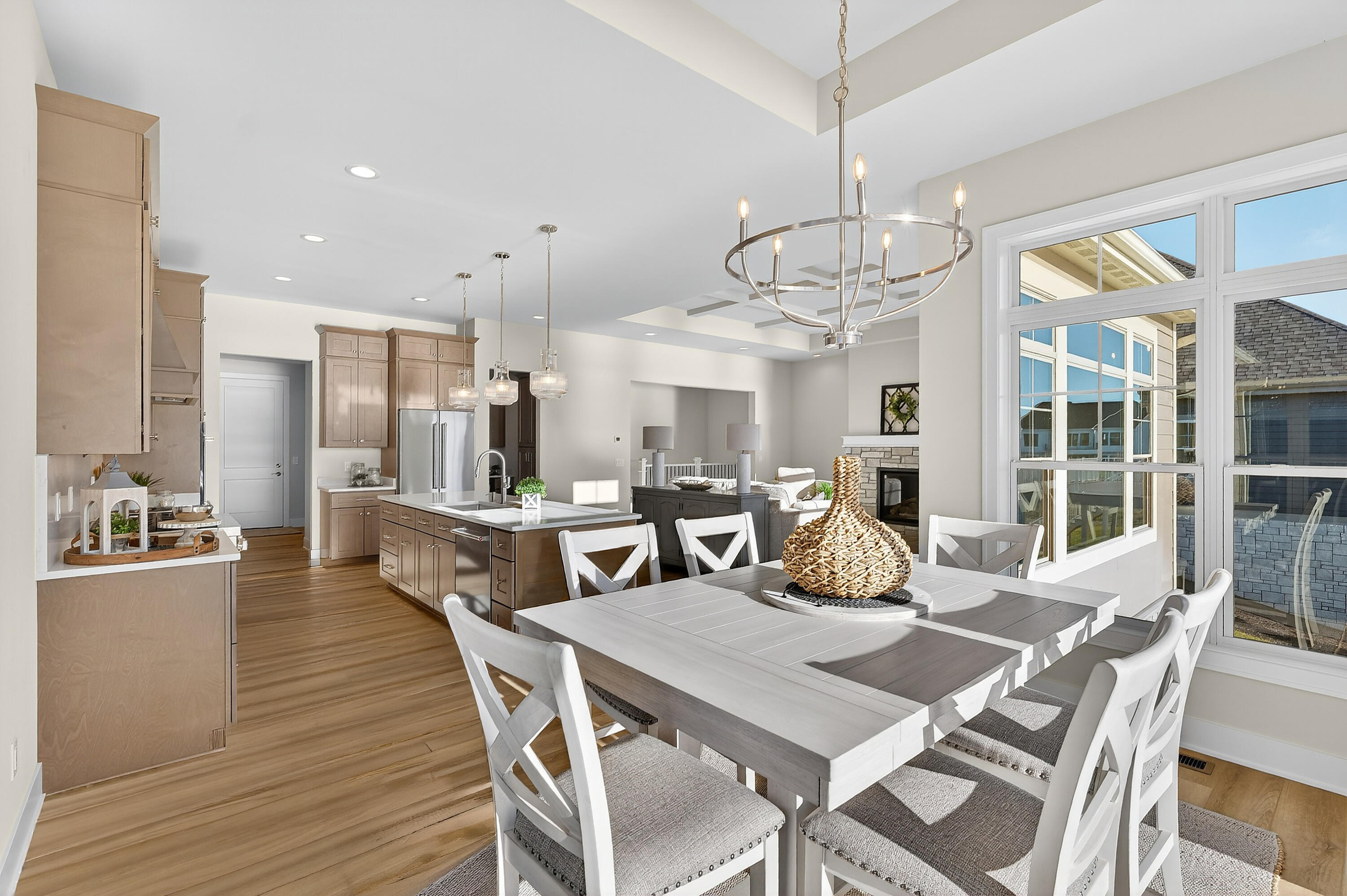 97 49th Court Pleasant Prairie, WI 53158 - Photo 13 of 45 Breakfast Area and Kitchen