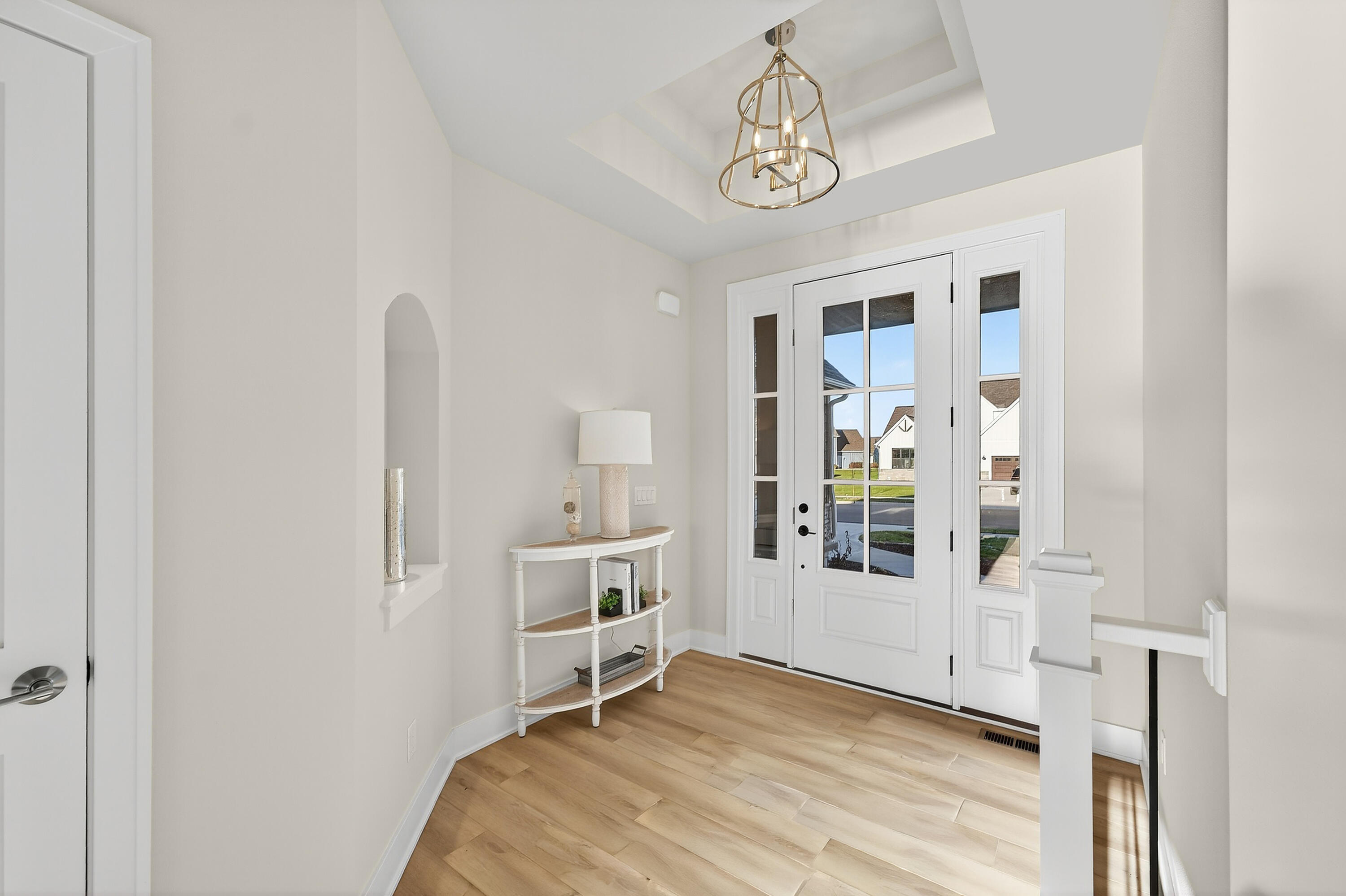 97 49th Court Pleasant Prairie, WI 53158 - Photo 15 of 45 Foyer with coffer ceiling