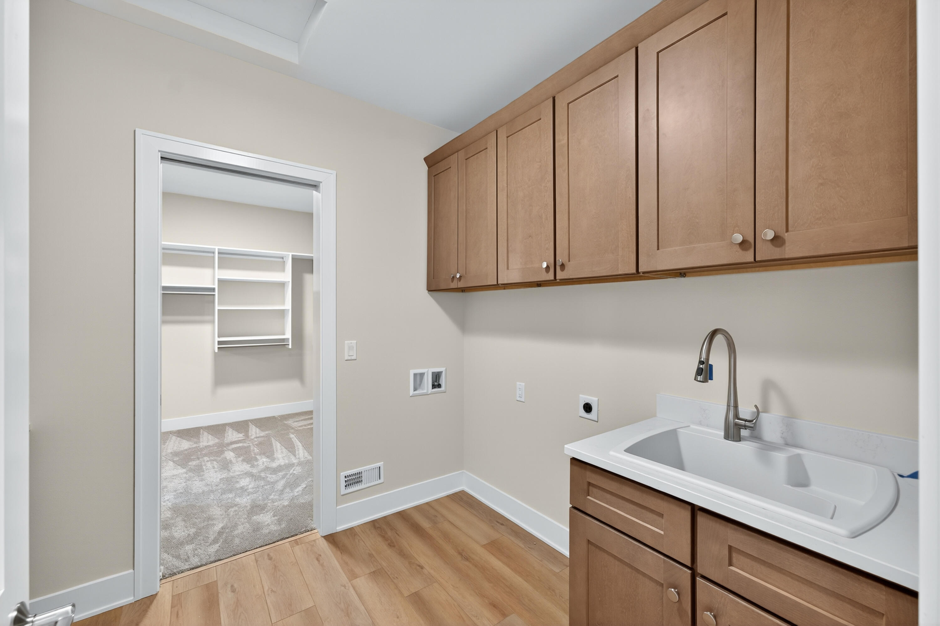 97 49th Court Pleasant Prairie, WI 53158 - Photo 17 of 45 mud room with cabinets & sink