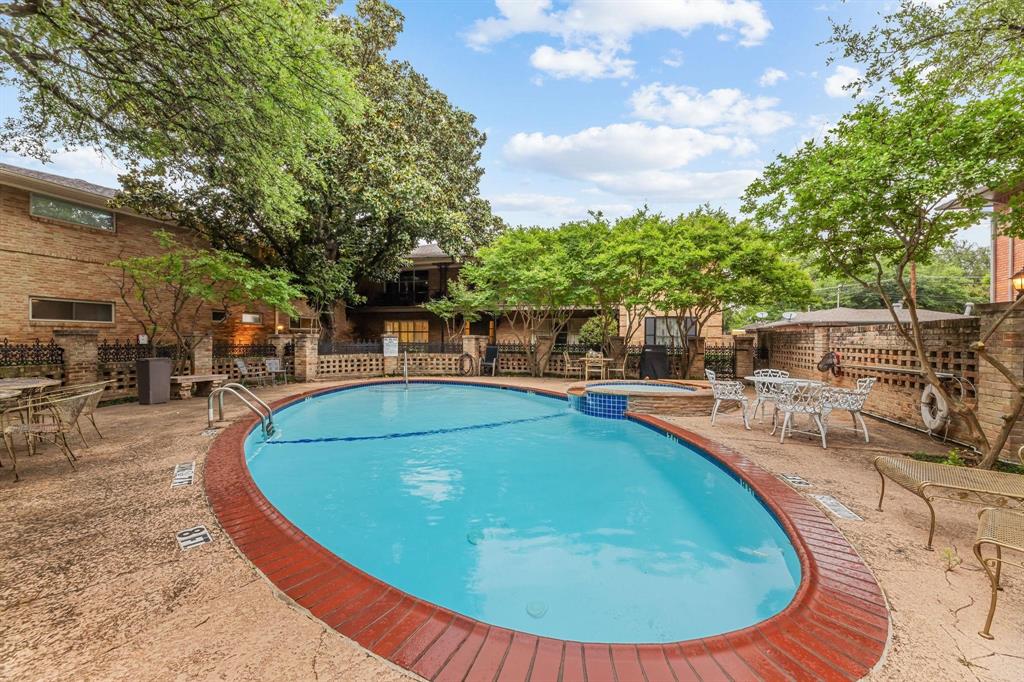 6135 Bandera Avenue, Unit A Dallas, TX 75225 - Photo 24 of 24 a view of outdoor space yard swimming pool and patio