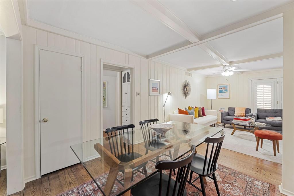 6135 Bandera Avenue, Unit A Dallas, TX 75225 - Photo 6 of 24 a view of a dining room with furniture