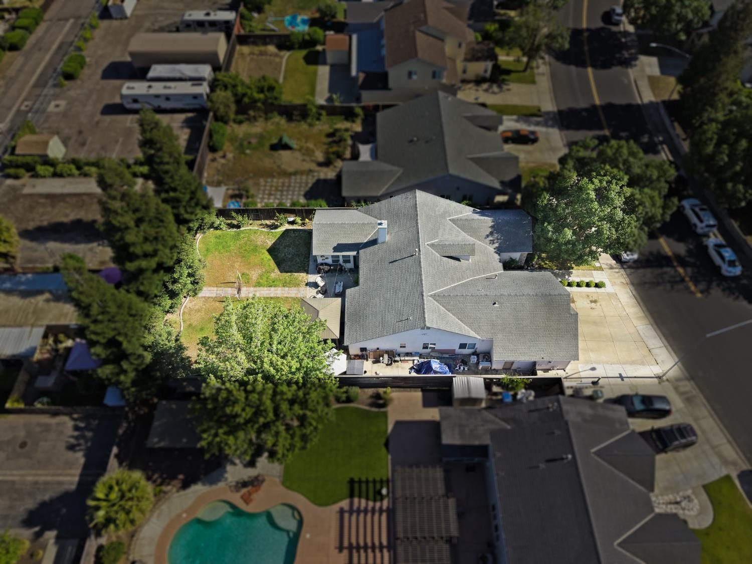 2220 Ellison Drive Modesto, CA 95355 - Photo 50 of 53 an aerial view of multiple houses with yard