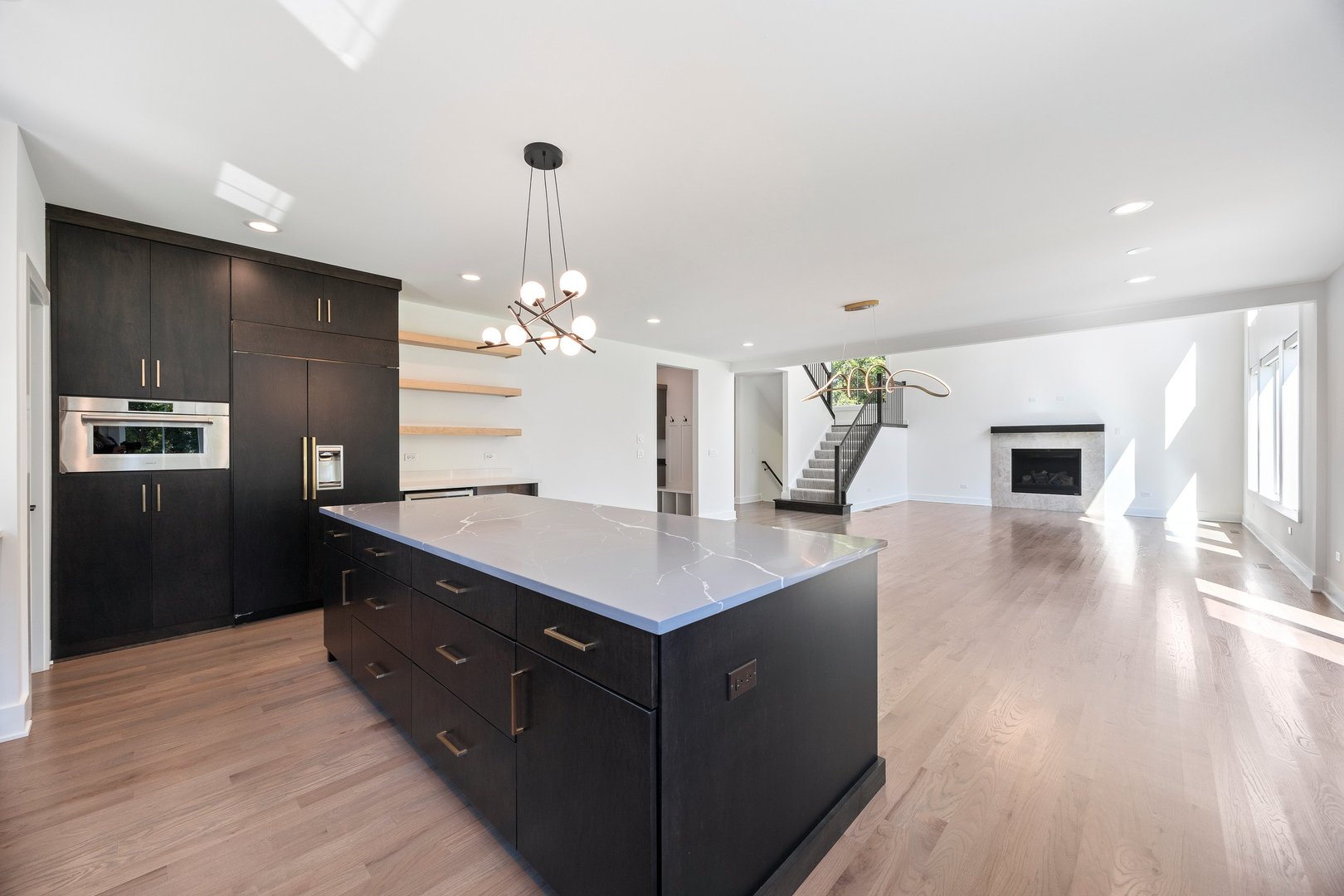 1519 Foothill Drive Wheaton, IL 60189 - Photo 14 of 43 a kitchen with a sink and refrigerator