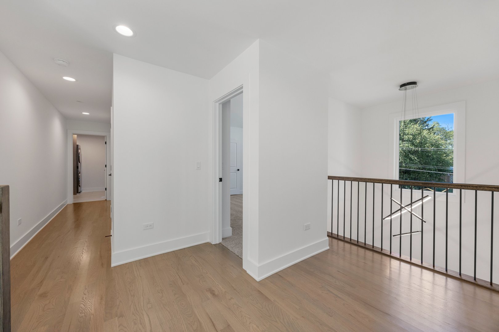 1519 Foothill Drive Wheaton, IL 60189 - Photo 24 of 43 a view of a hallway with wooden floor