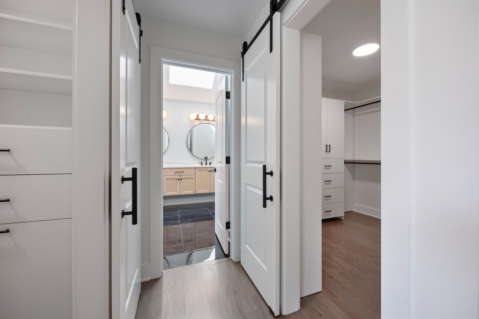 1519 Foothill Drive Wheaton, IL 60189 - Photo 32 of 43 a bathroom with a glass door shower
