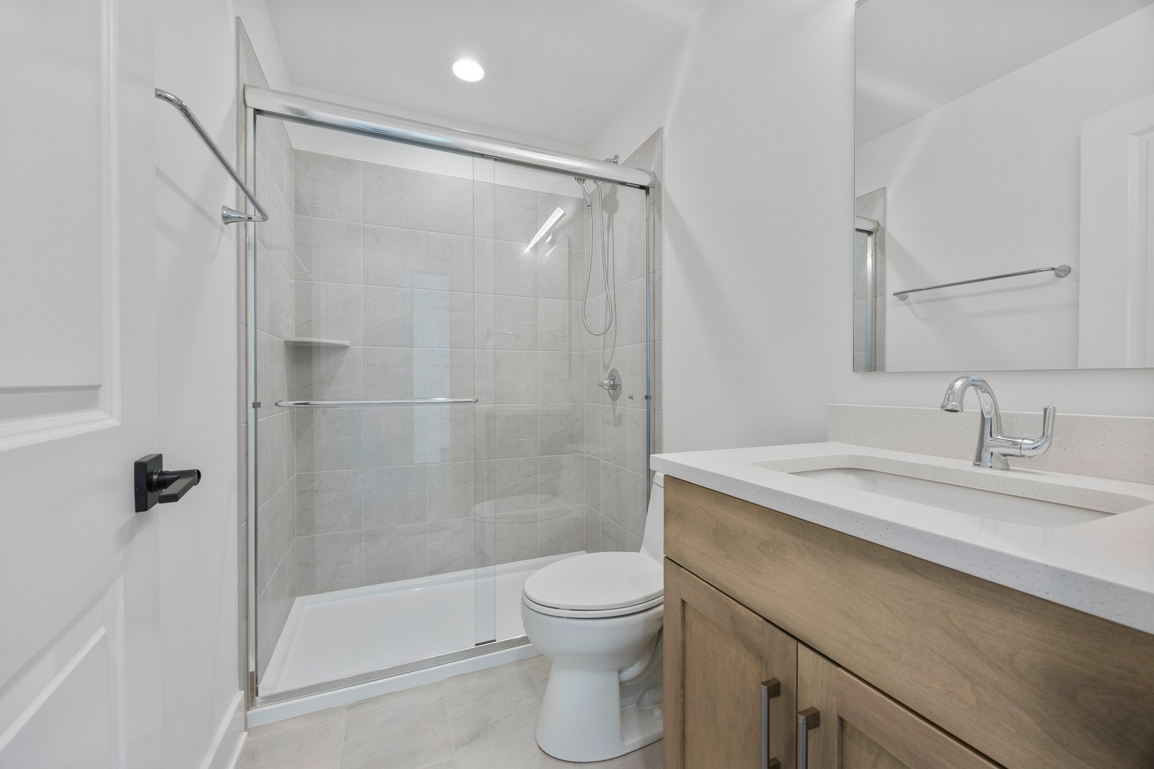 1519 Foothill Drive Wheaton, IL 60189 - Photo 40 of 43 a bathroom with a sink a toilet and shower