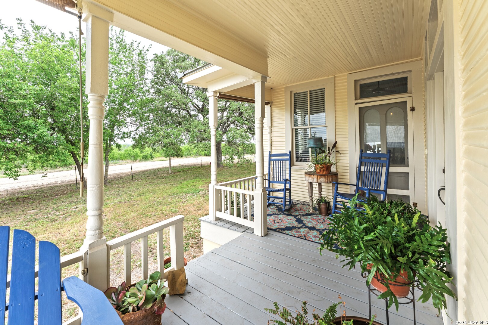 4515 Stapper Road St. Hedwig, TX 78152 - Photo 33 of 64 a view of a balcony with lake view and a ocean view