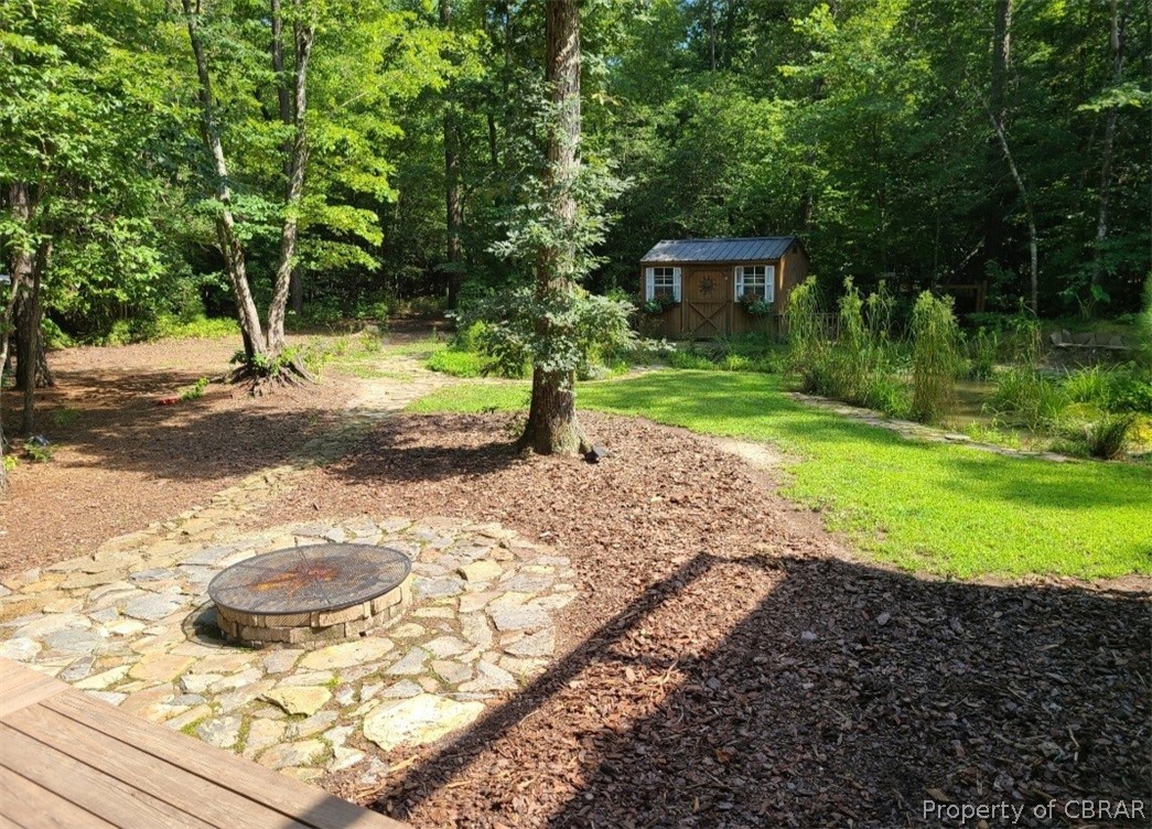 8755 Indian Road Gloucester, VA 23061 - Photo 34 of 41 Fire Pit