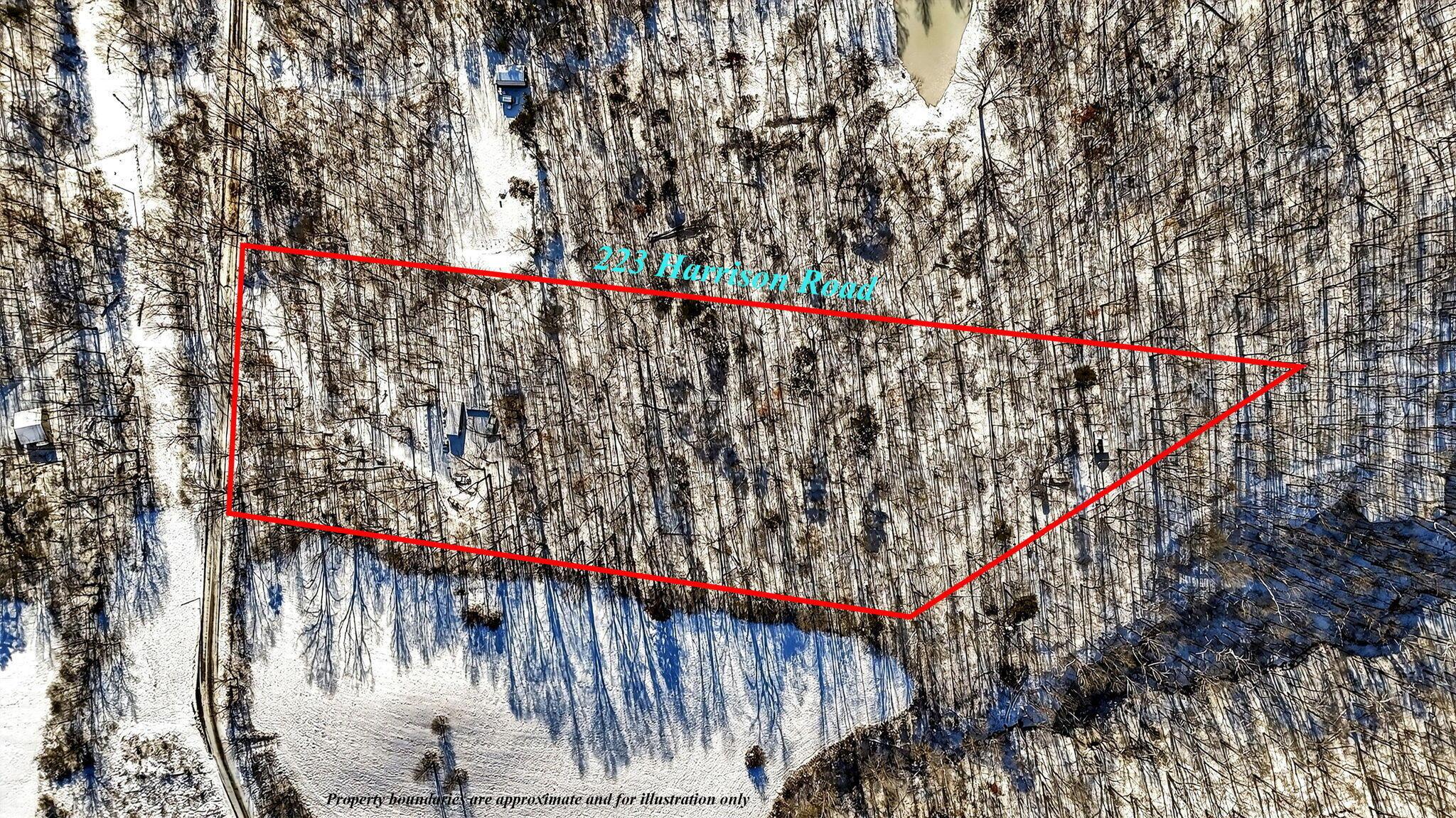 1. 223 Harrison Rd Property Outline