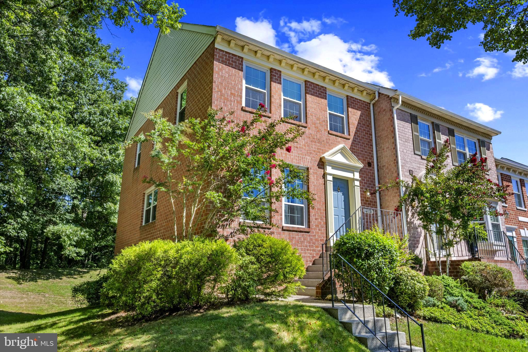 4031 Forest Valley Road Baltimore, MD 21234 - Photo 2 of 30 a front view of a house with garden