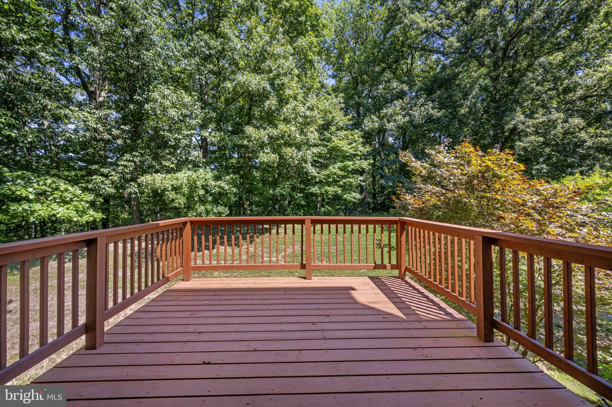 4031 Forest Valley Road Baltimore, MD 21234 - Photo 29 of 30 a view of balcony with wooden floor