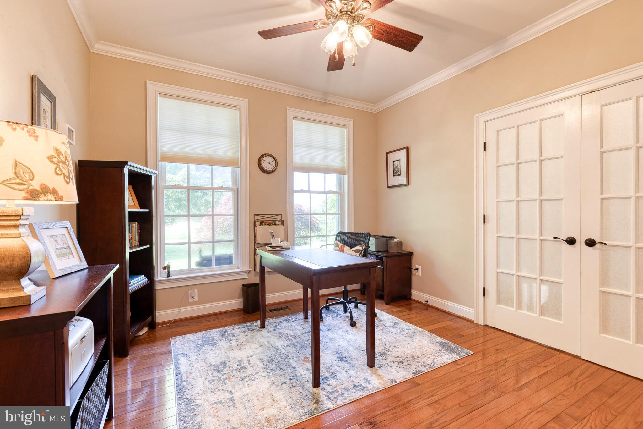 14942 Dover Road Reisterstown, MD 21136 - Photo 11 of 47 a workspace with wooden floor
