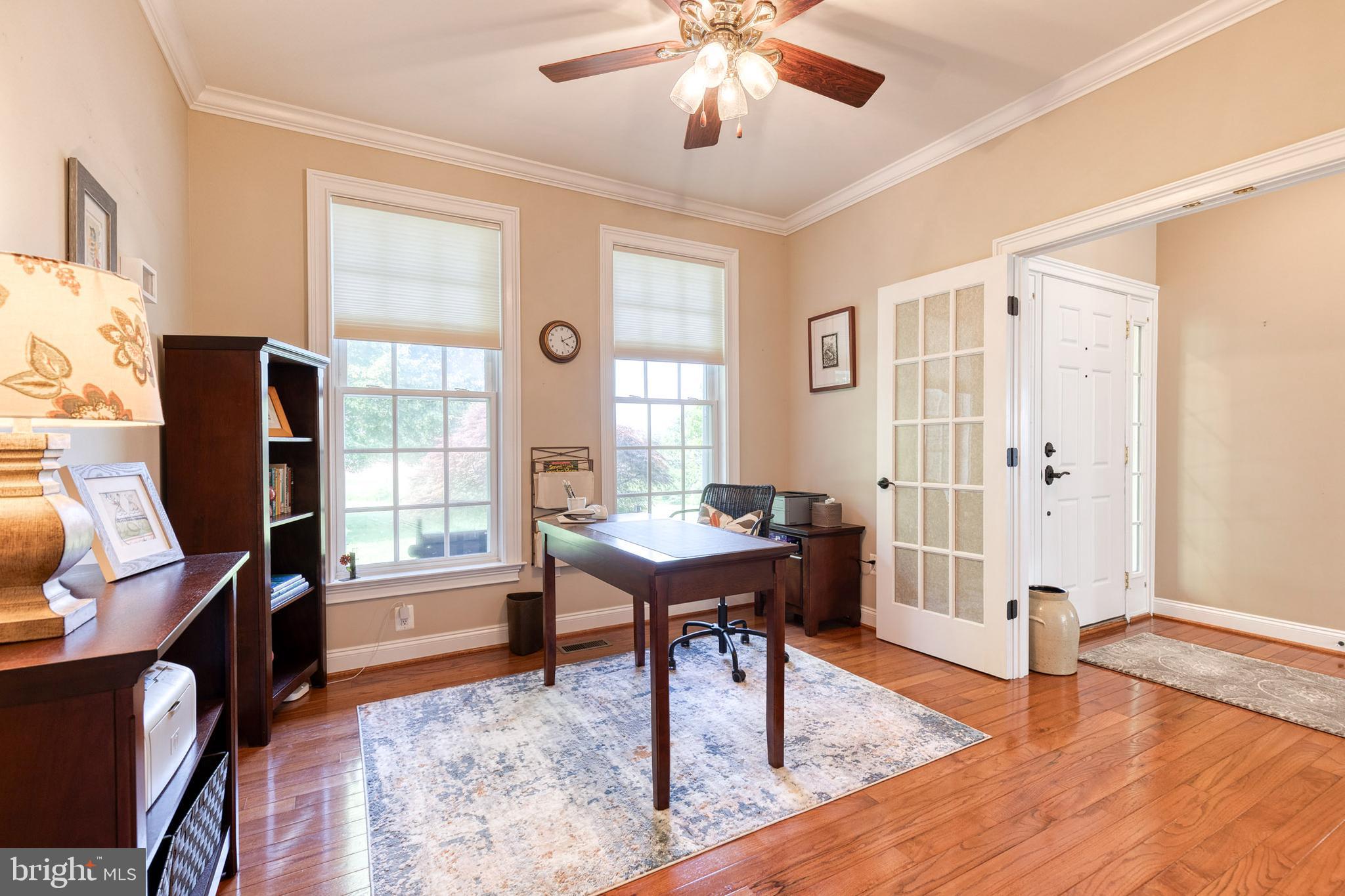 14942 Dover Road Reisterstown, MD 21136 - Photo 12 of 47 a workspace with wooden floor