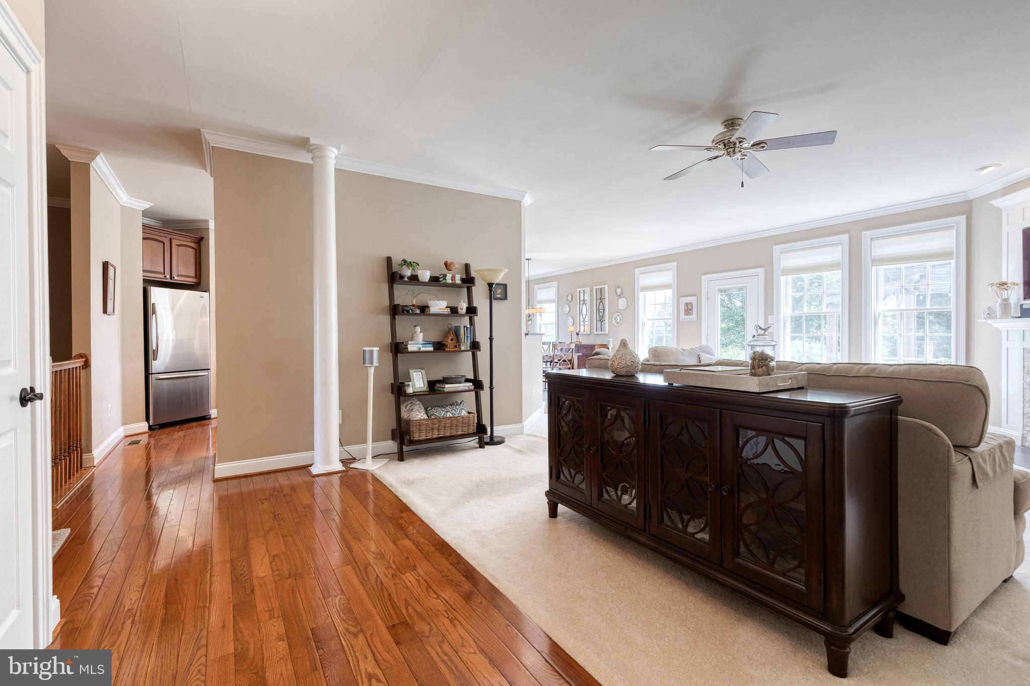 14942 Dover Road Reisterstown, MD 21136 - Photo 10 of 47 a kitchen with a cabinets and wooden floor