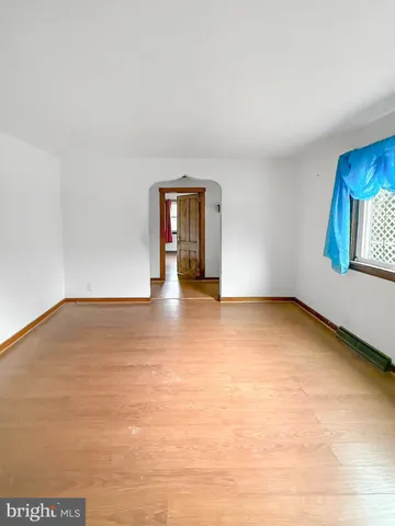 wooden floor in an empty room