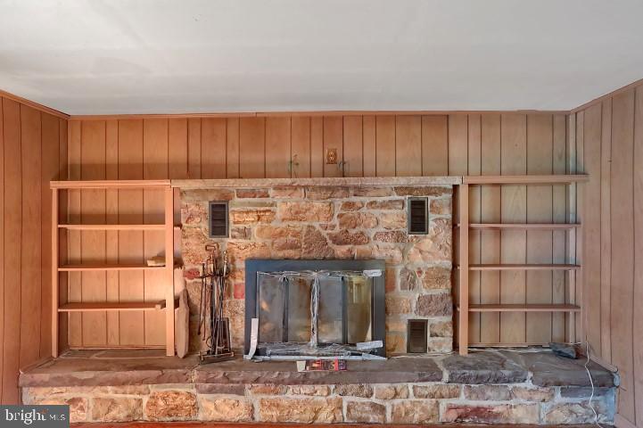5181 Middle Ridge Road Newport, PA 17074 - Photo 23 of 53 Stone Fireplace with gas Insert