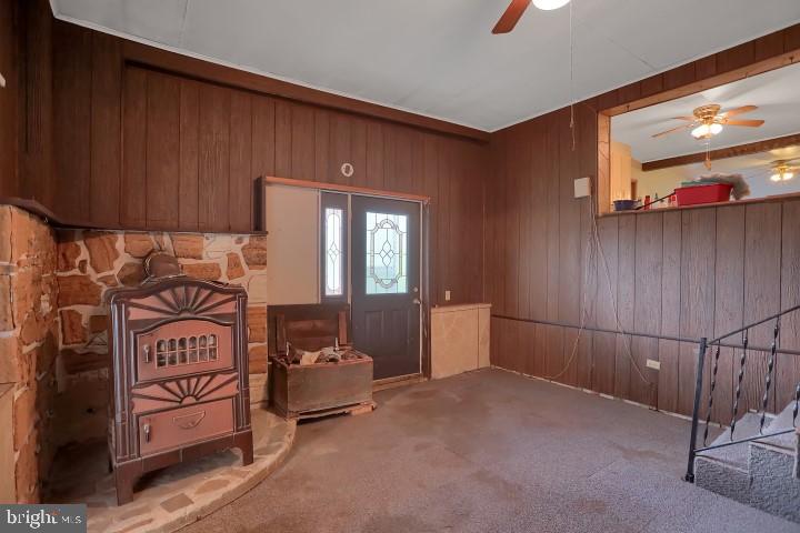 5181 Middle Ridge Road Newport, PA 17074 - Photo 26 of 53 Sunken Family Room w/Wood Stove