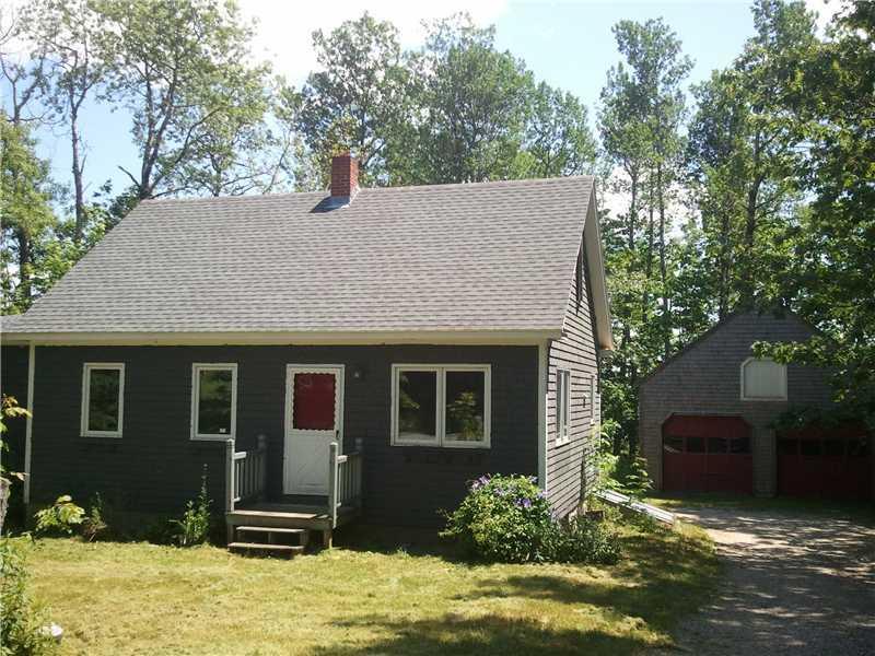 40 Mountain Road Blue Hill, ME 04614 - Photo 4 of 27 Exterior Front. Large 2 car garage...