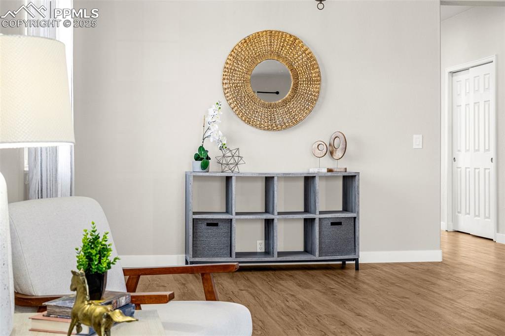 12383 Pine Valley Circle Peyton, CO 80831 - Photo 5 of 45 a room with gym equipment and a window