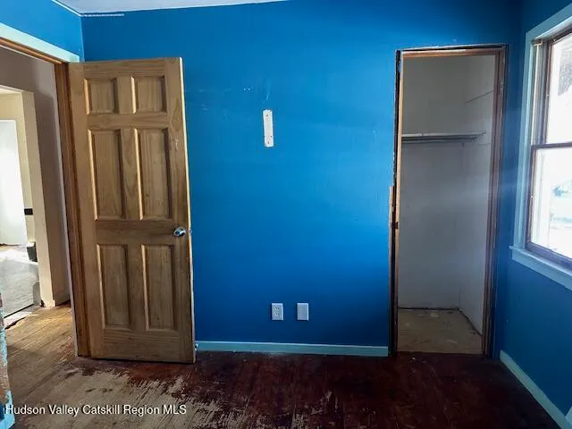 a view of front door