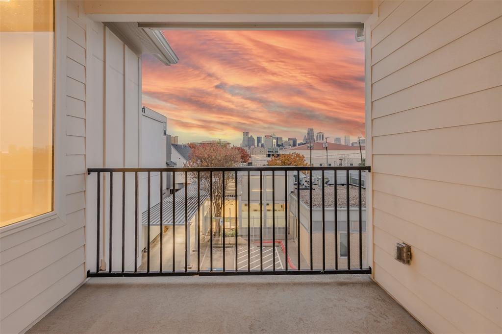 1144 Lavender Ridge Dallas, TX 75204 - Photo 3 of 18 a view of a balcony