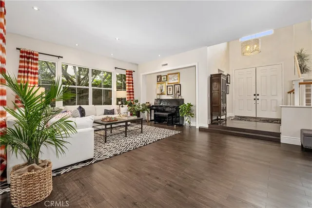 a bed room with a bed and a couch