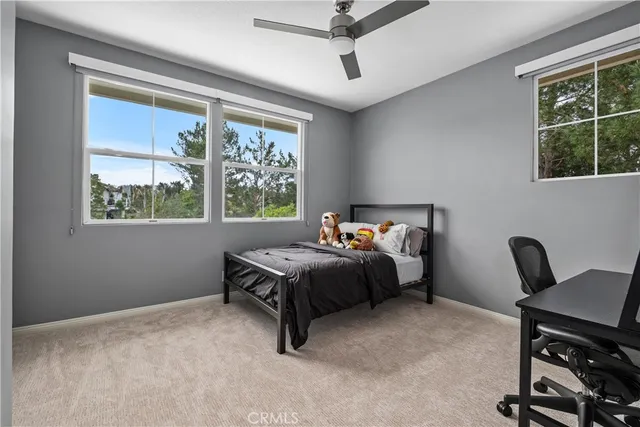 a view of a yard with patio