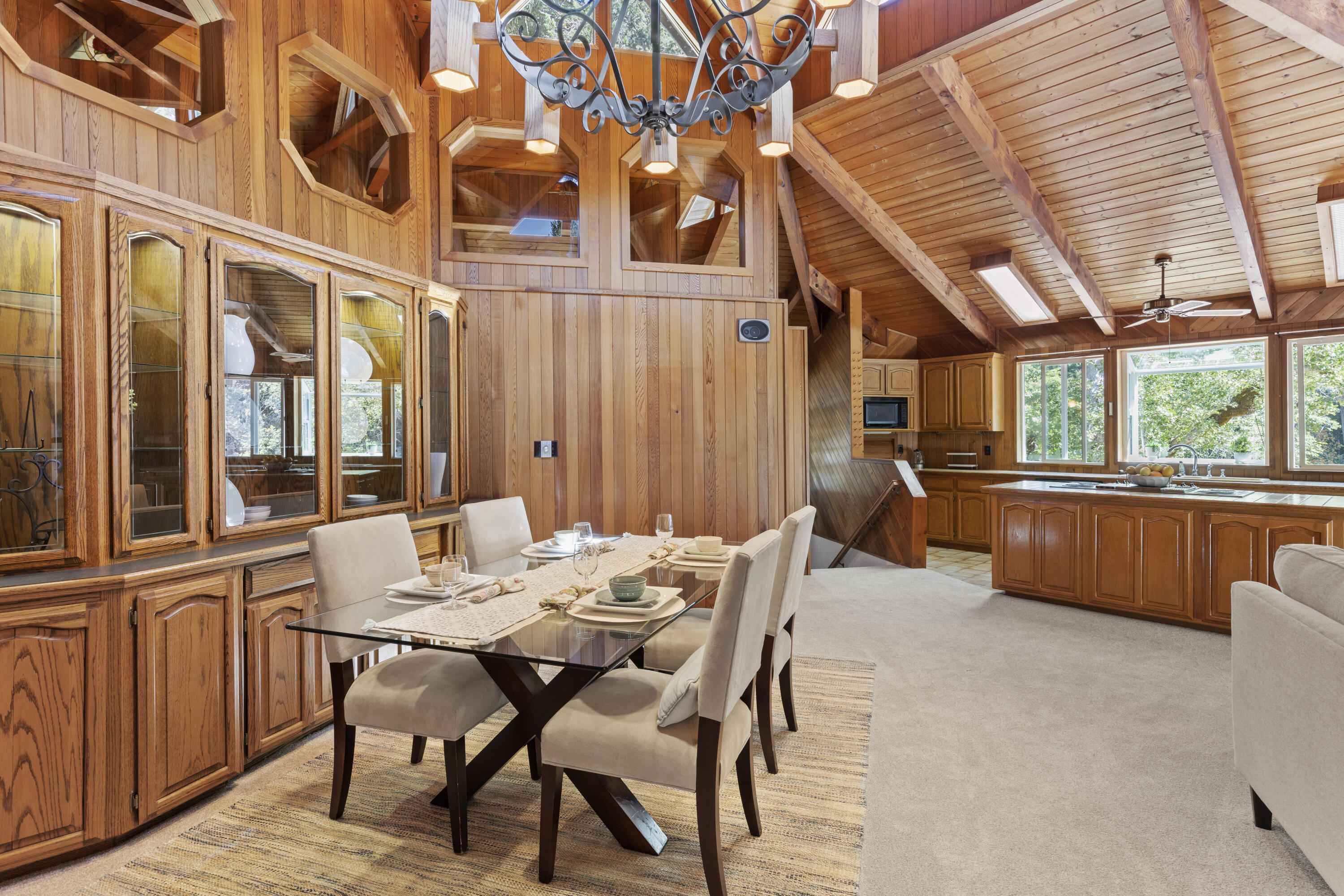 1211 Upper Powell Creek Road Williams, OR 97544 - Photo 10 of 43 Dining Room and Kitchen